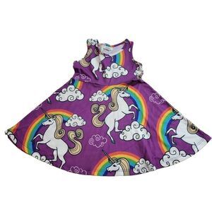 Liliane unicorn dress 2/3 yrs